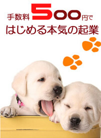 手数料500円から始める本気の起業