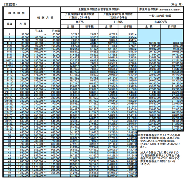 総報酬月額相当額と基本月額