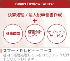 スマートＲレビューコース　社内で経理処理しているのでチェックだけ十分な方へおすすめ